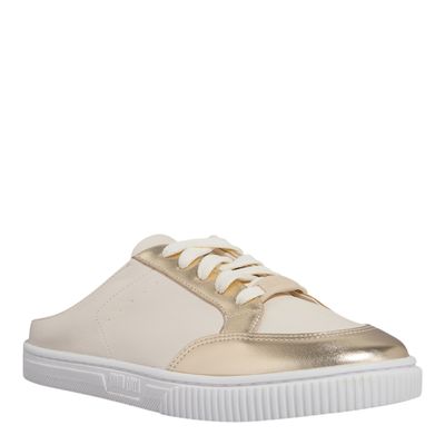 Tênis Metalizado Napa Dourado