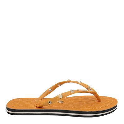 Flip Flop Rebite Amarelo