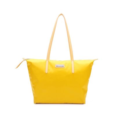 Bolsa Shopper Nylon Amarela