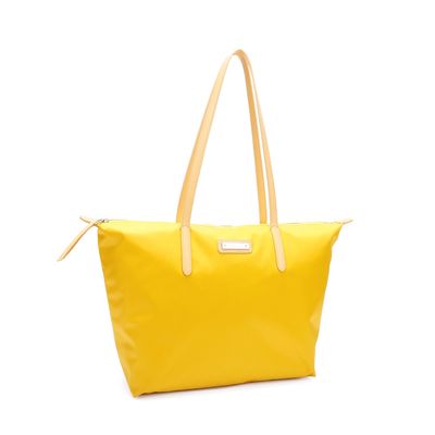 Bolsa Shopper Nylon Amarela
