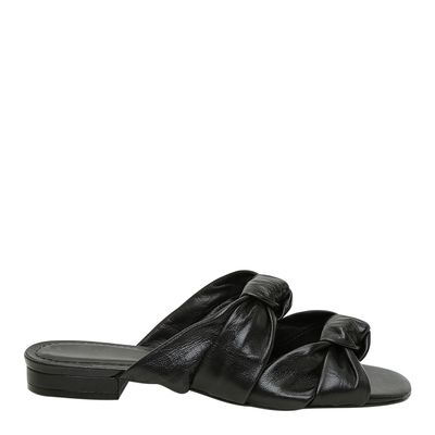 Rasteira Couro Pelica Soft Preto