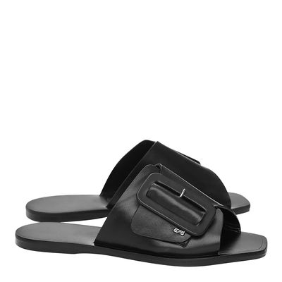 Rasteira Napa Confort Preto