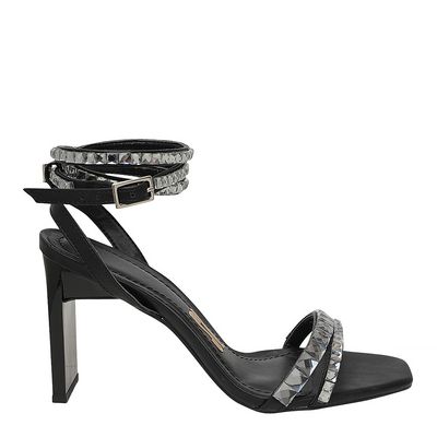 Sandália New Couro Pelica Soft Preto