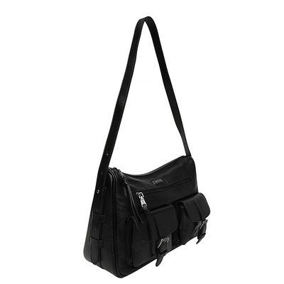 Bolsa Couro Floater Preto