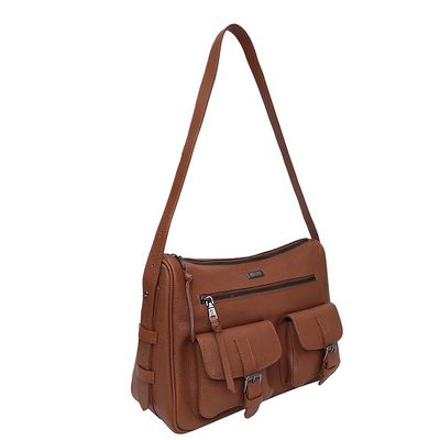 Bolsa Couro Floater Terracota