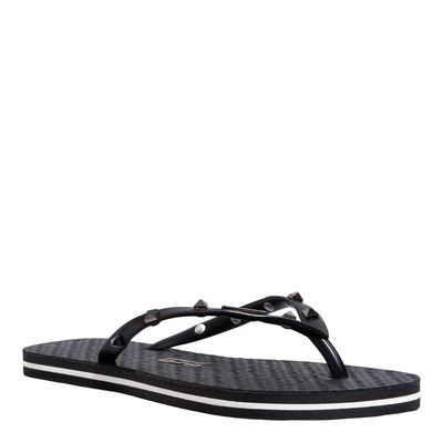 Chinelo Flip Flop Spikes Campeche Preto