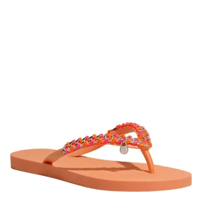 Chinelo Borracha Laranja