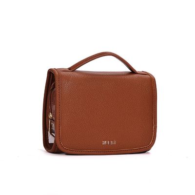 Necessaire Floater Alça De Mão Caramelo