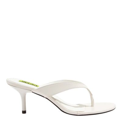 Mule Couro Pelica Soft Branco