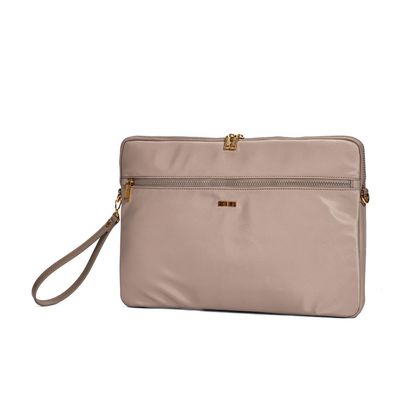 Porta Notebook Nylon Cinza Fog