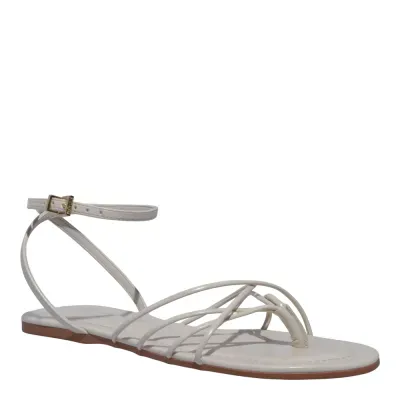 Rasteira Napa Madri Off White