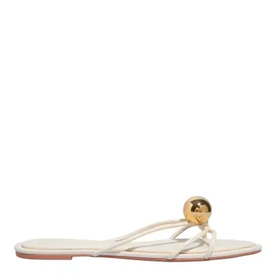 Rasteira Napa Madri Off White