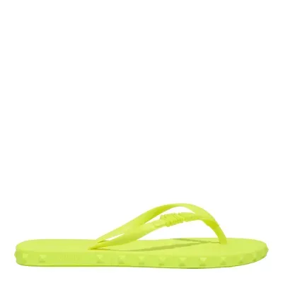 Chinelo Flip Flop Borracha Amarelo