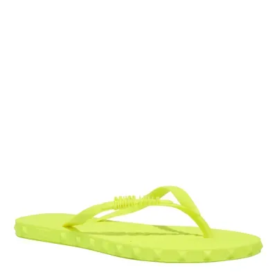 Chinelo Flip Flop Borracha Amarelo