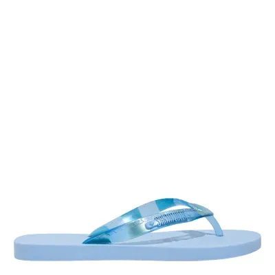 Chinelo Flip Flop Borracha Azul Bebê