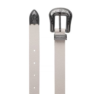 Cinto Couro Floater Off White