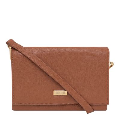 Bolsa Couro Floater Terracota