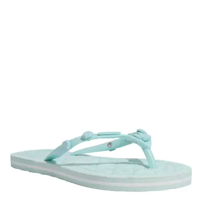 Chinelo Flip Flop Verniz Tachas Verde