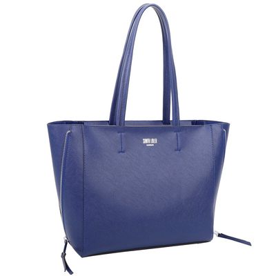 Bolsa Shopper Risco Azul Marinho