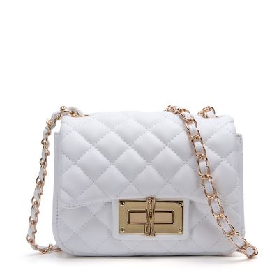 Bolsa Pequena Matelassê Branca