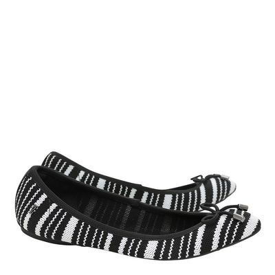 Sapatilha Tricot Listrada Preta