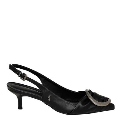 Scarpin New Couro Pelica Soft Preto