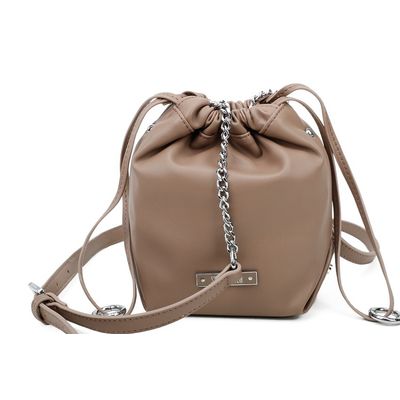 Bolsa Couro Mestiço Taupe