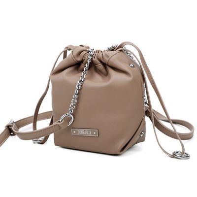 Bolsa Couro Mestiço Taupe