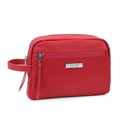 Necessaire Nylon Vermelho 2