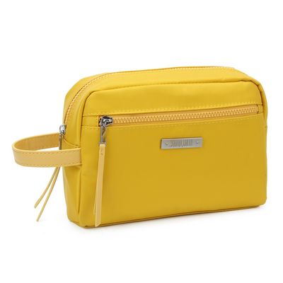 Necessaire Nylon Amarelo 2