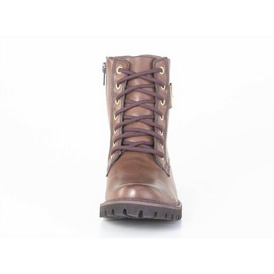 Bota Marrom Atanado Pu
