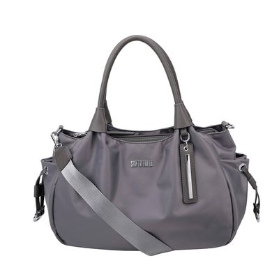 Bolsa Nylon Grande Cinza
