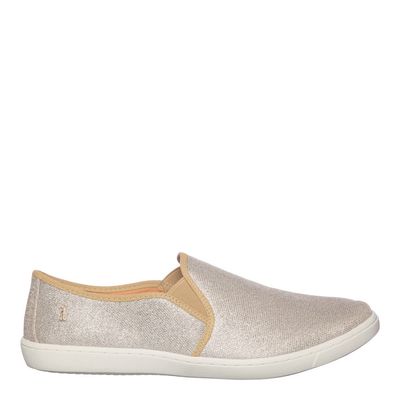 Tênis Slip On Shine Prata