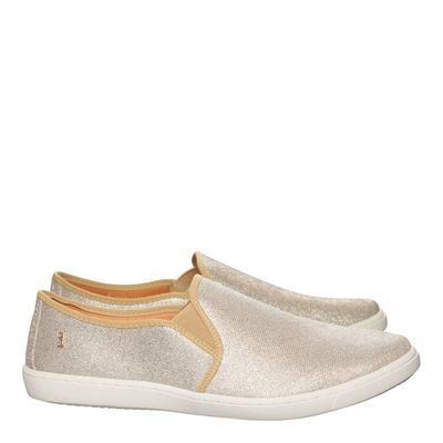 Tênis Slip On Shine Prata