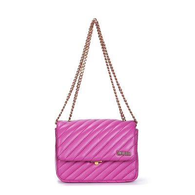 Bolsa Pequena Soft Alça De Ombro Rosa Pink