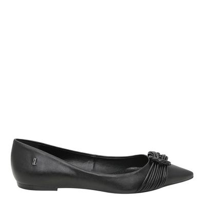Sapatilha New Couro Pelica Soft Preto