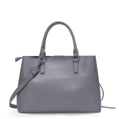 Bolsa Floater Média Fivela Cinza