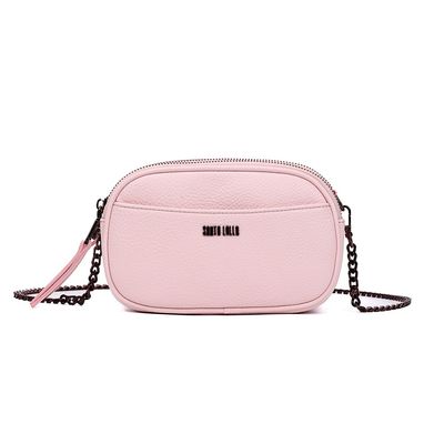 Bolsa Camera Bag Rosa Baby Floater Alça Corrente