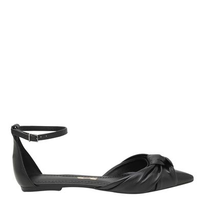 Sapatilha Couro Pelica Soft Preto