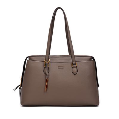 Bolsa Tote Floater Cinza Fog Alça De Ombro