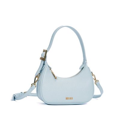 Bolsa Baguete Floater Alça De Ombro Azul Acqua