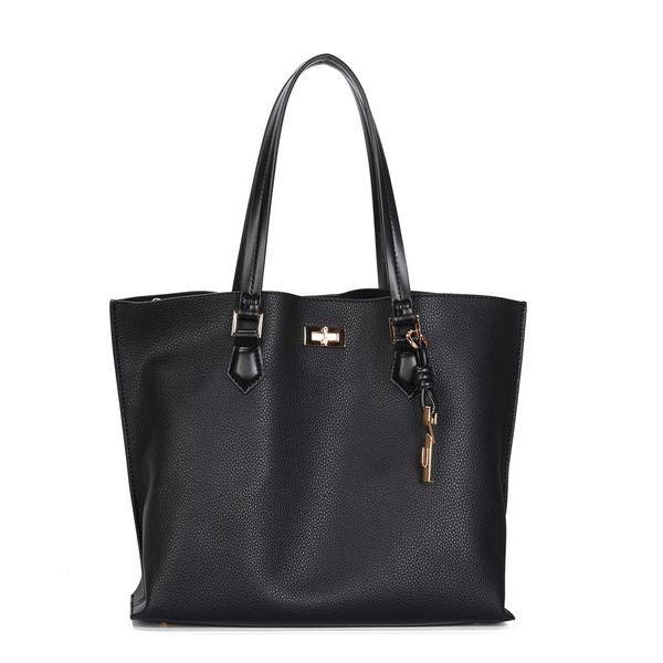 Bolsa Shopper Floater Alça De Ombro Preta