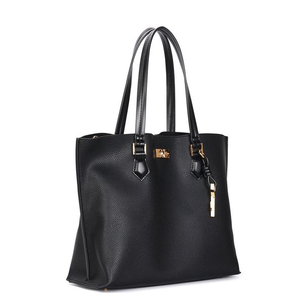 Bolsa Shopper Floater Alça De Ombro Preta