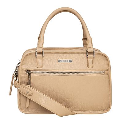 Bolsa Retangular Média Bege