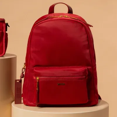 Mochila Nylon Vermelha