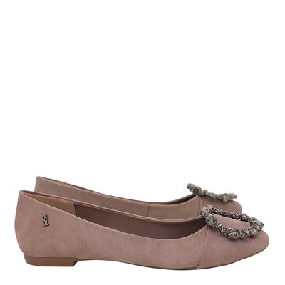 Sapatilha Suede Sepia