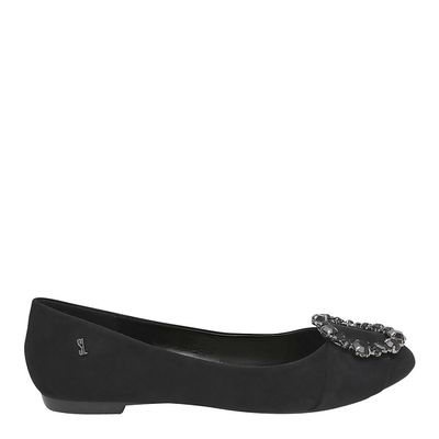 Sapatilha Suede Preto