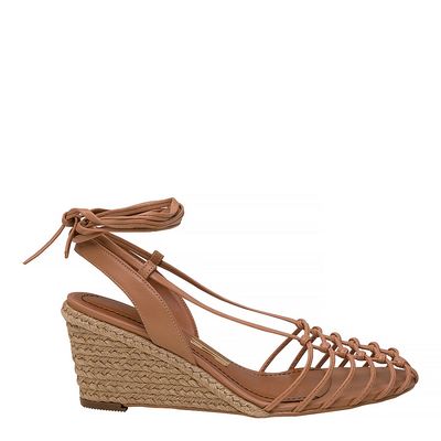 Scarpin sl amarração bege