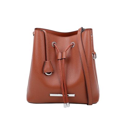 Bolsa Bucket Média Marrom