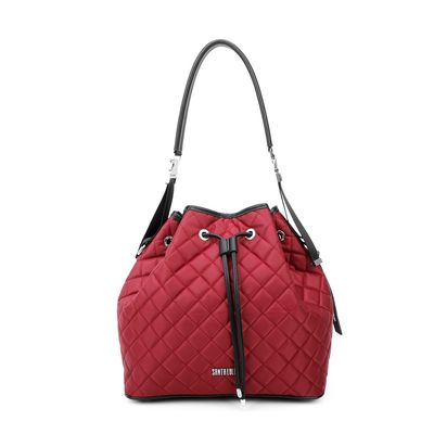 Bolsa Média Saco Matelassê Vinho